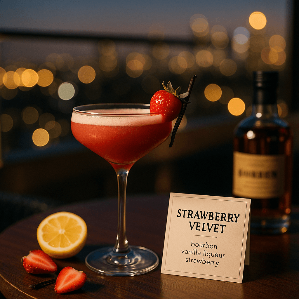 Strawberry Velvet Bourbon