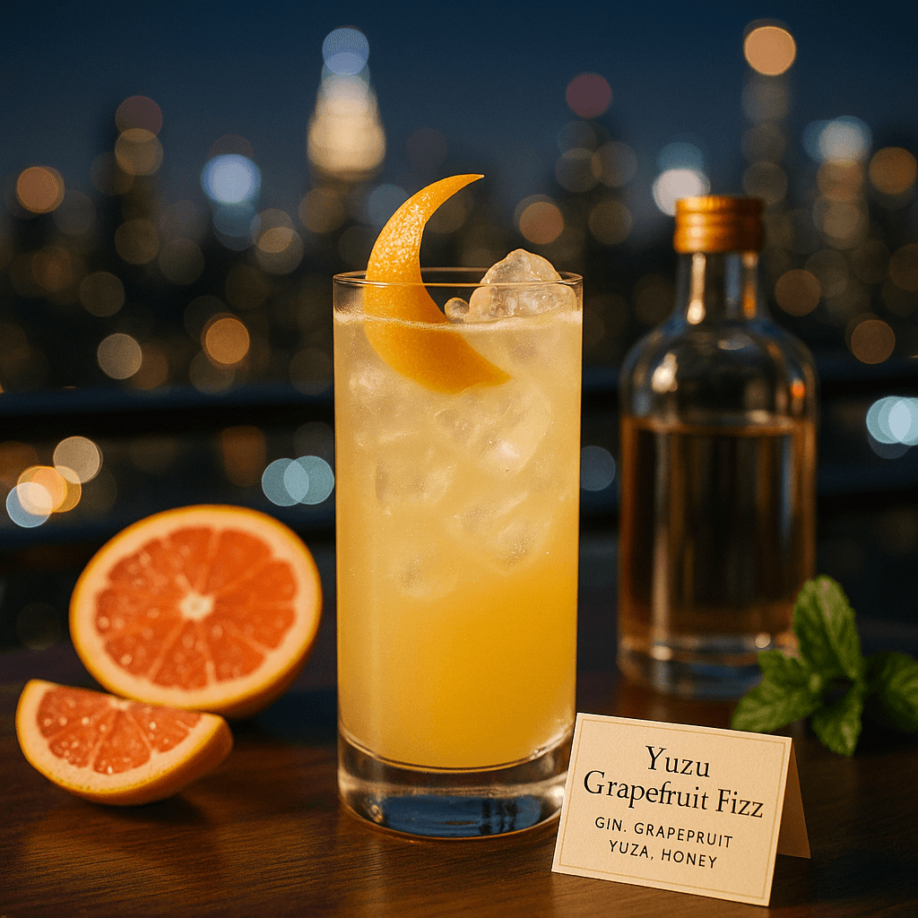 Sunrise Yuzu Fizz