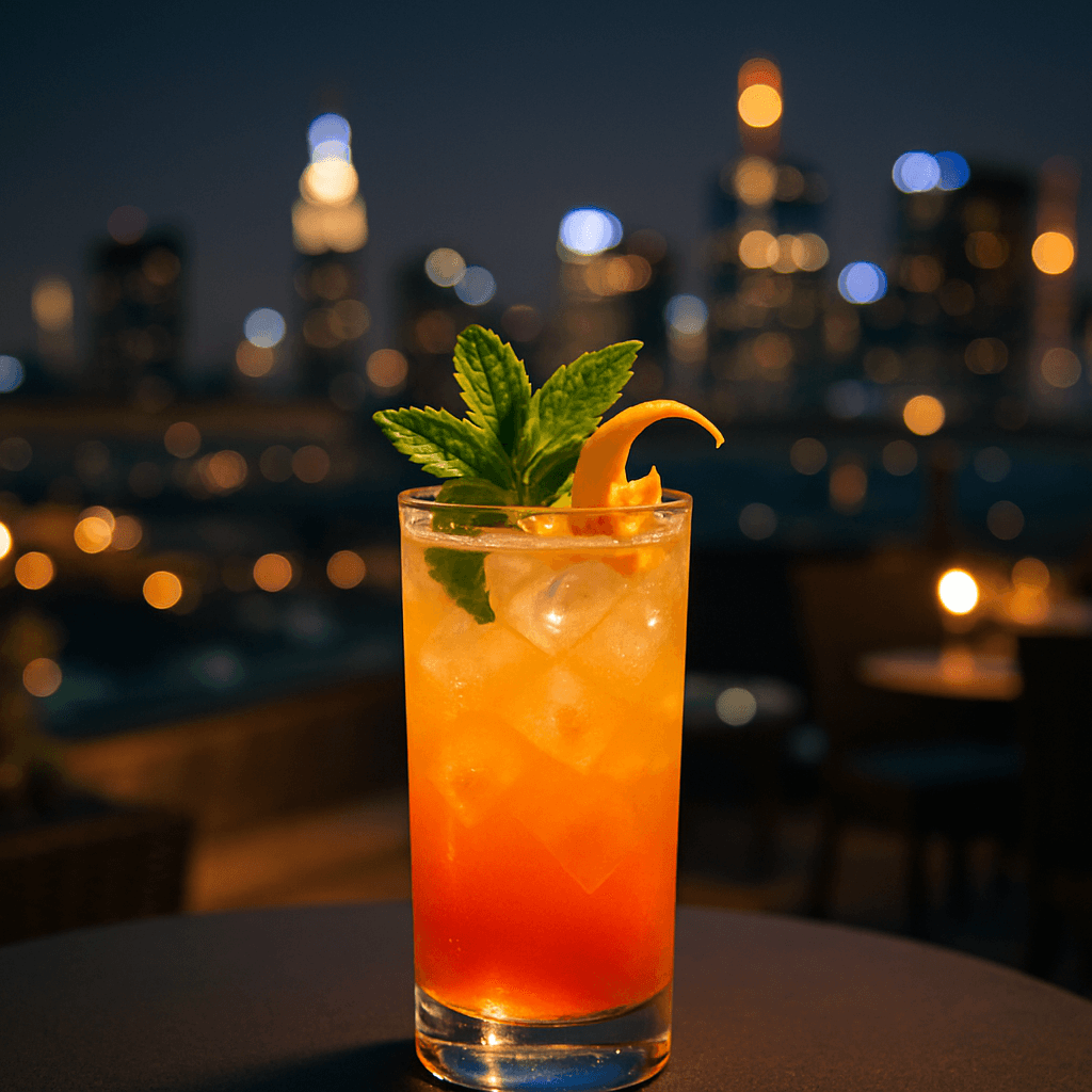 Sunset Citrus Fizz