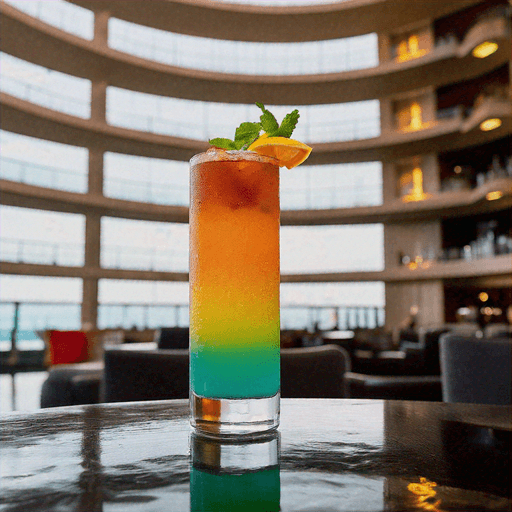 Sunset Mojito Bottle