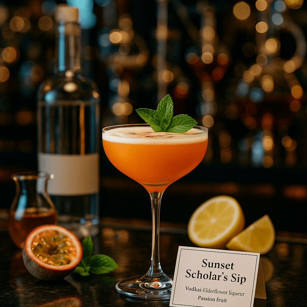 Sunset Scholar's Sip