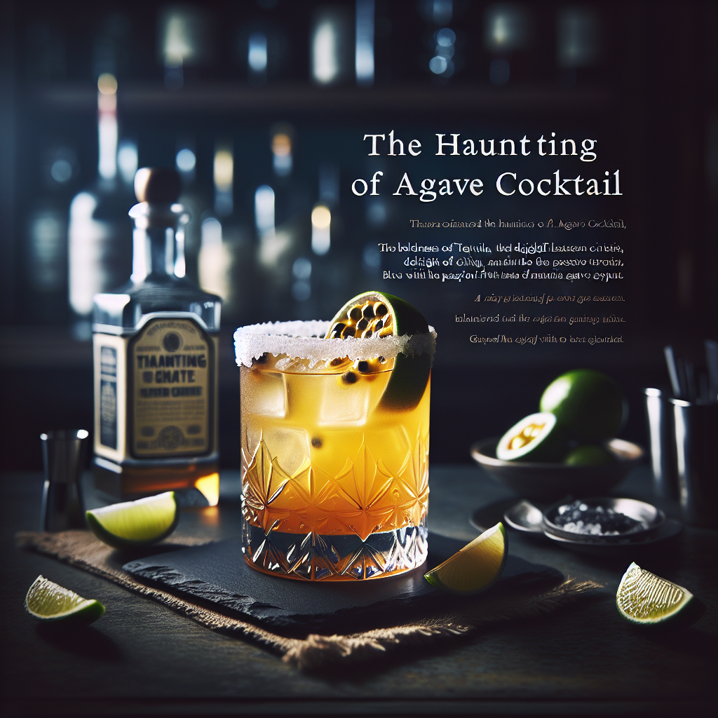 The Haunting of Agave Cocktail
