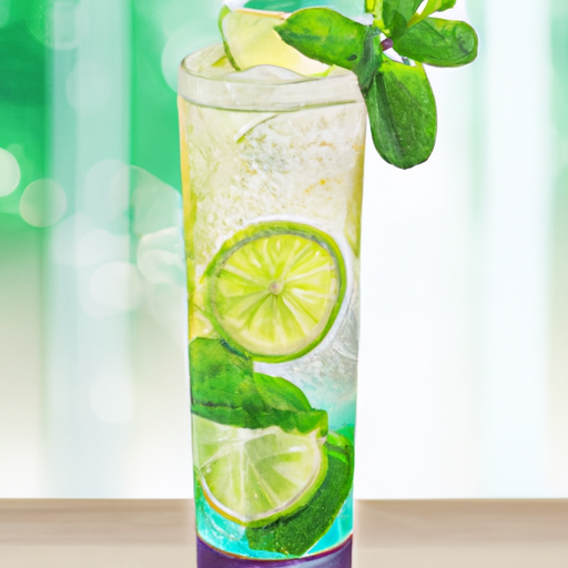 The Sparkling Minty Citrus Crush