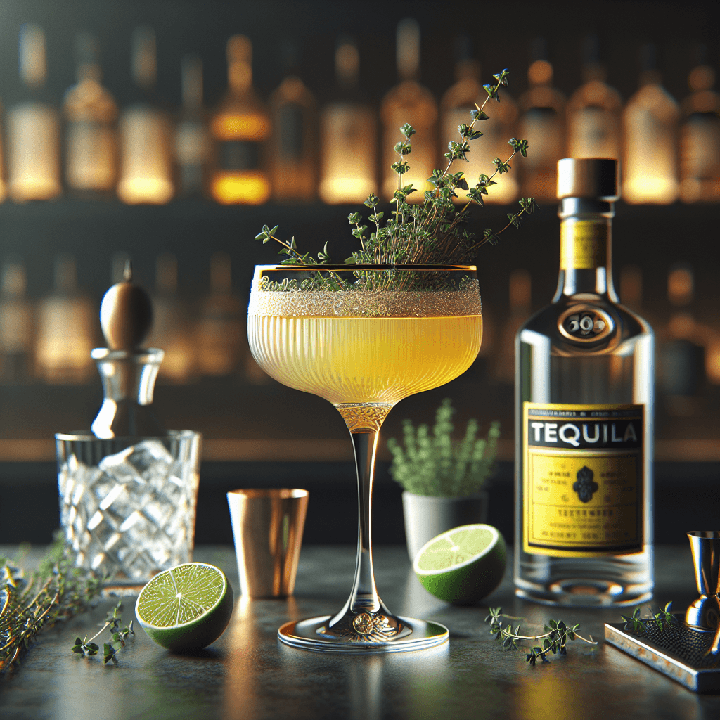 Thyme for a Chartreuse Tequila