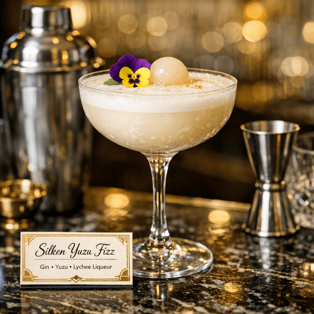 Tofu Blossom Fizz
