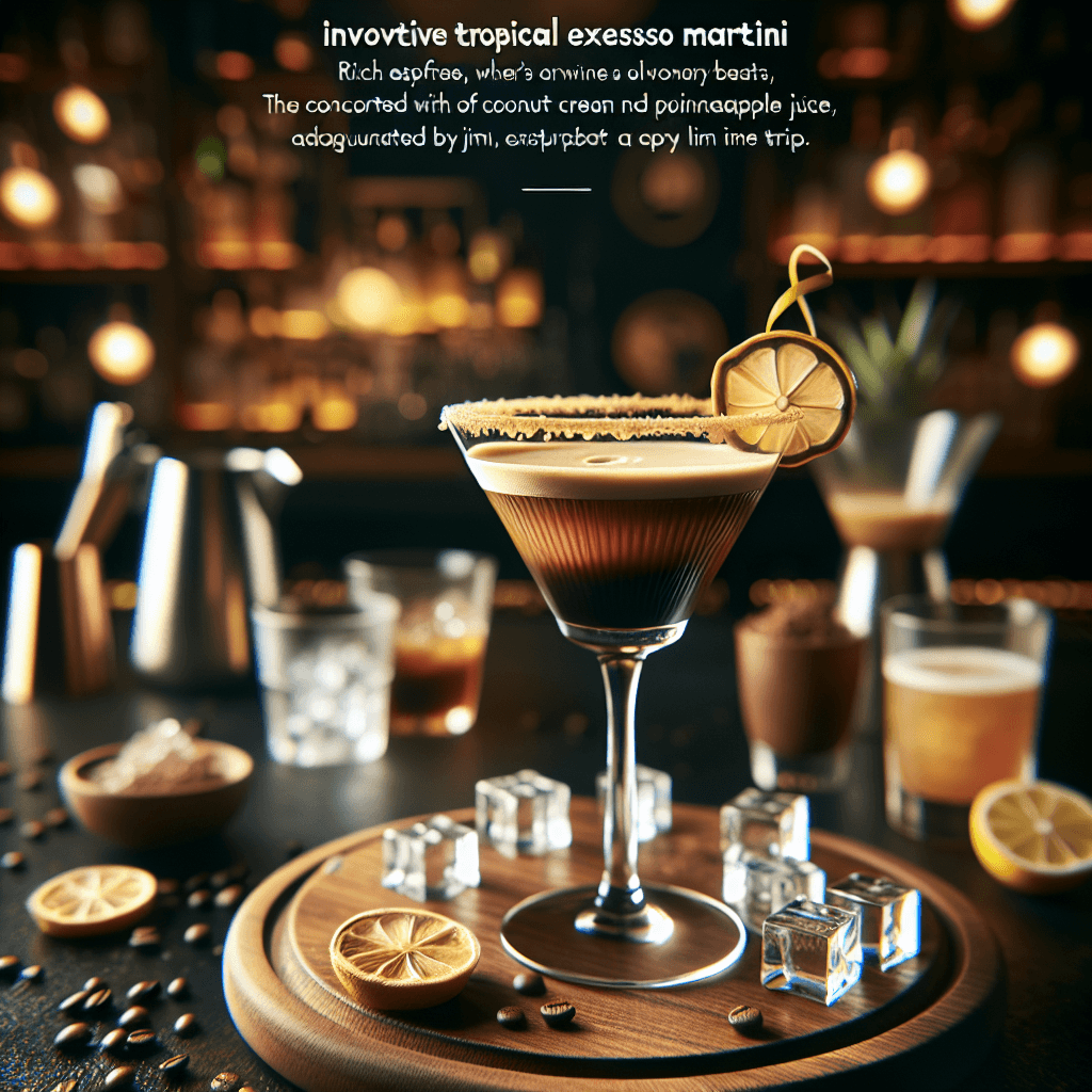 Tropical Espresso Martini