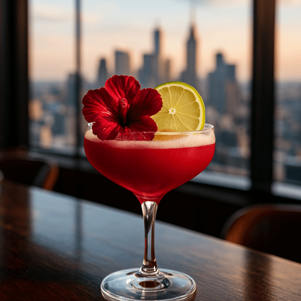 Tropical Hibiscus Daiquiri