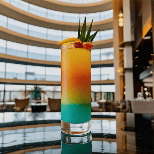 Tropical Oasis Mocktail