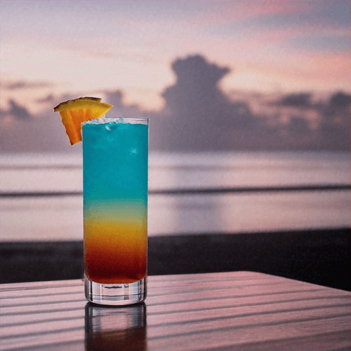 Tropical Twilight Fizz