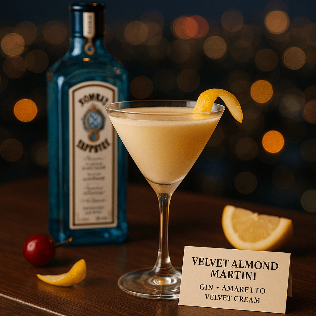 Velvet Almond Martini