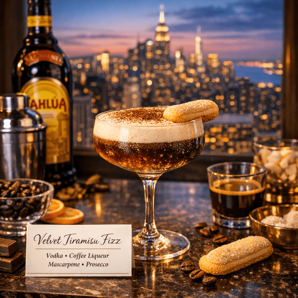 Velvet Tiramisu Fizz