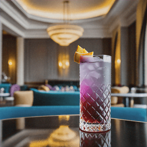Violet Fizz Royale