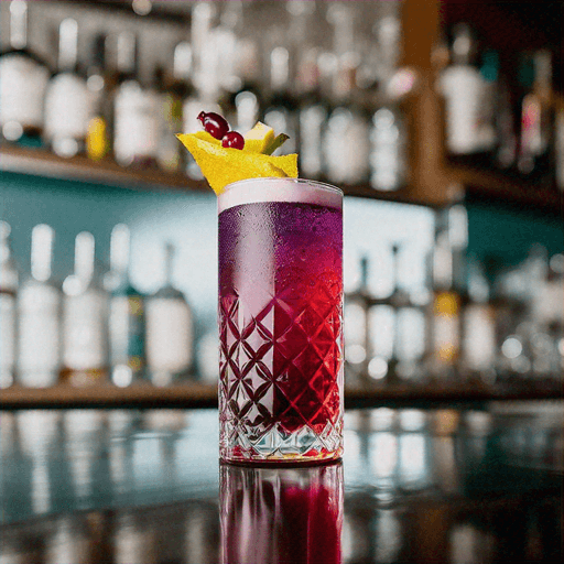 Violet Horizon Martini