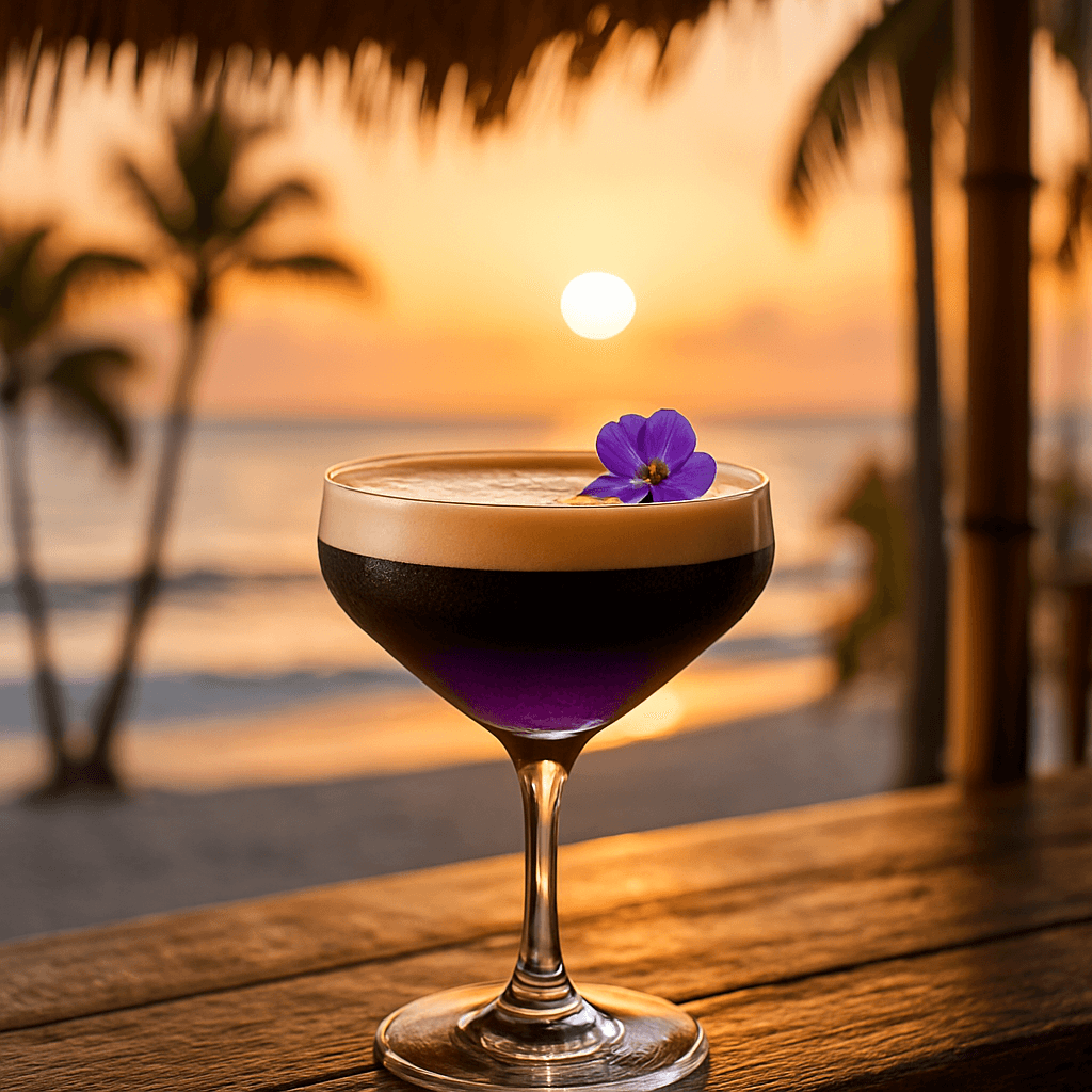 Violet Jazz Espresso Martini