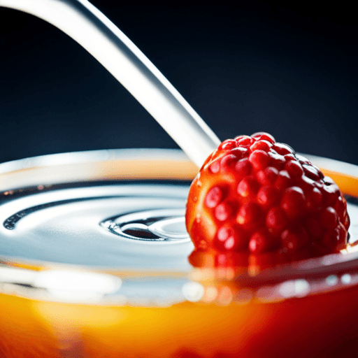 Volcanic Eruption, Fiery volcanic eruption cocktail