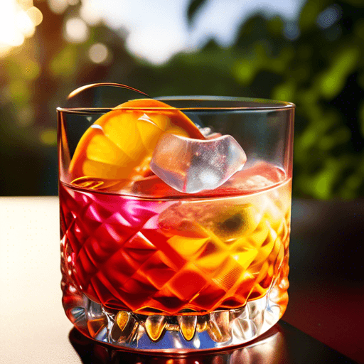 White Wine Old Fashioned, Refined twist on classic Old Fashioned with