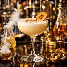 Banana Breeze Rum Milk Punch