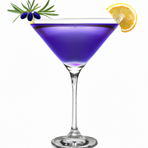 Blueberry Lavender Martini
