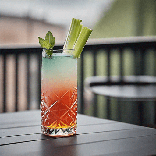 Celery Basil Syrup (for Batched Cocktail Use)