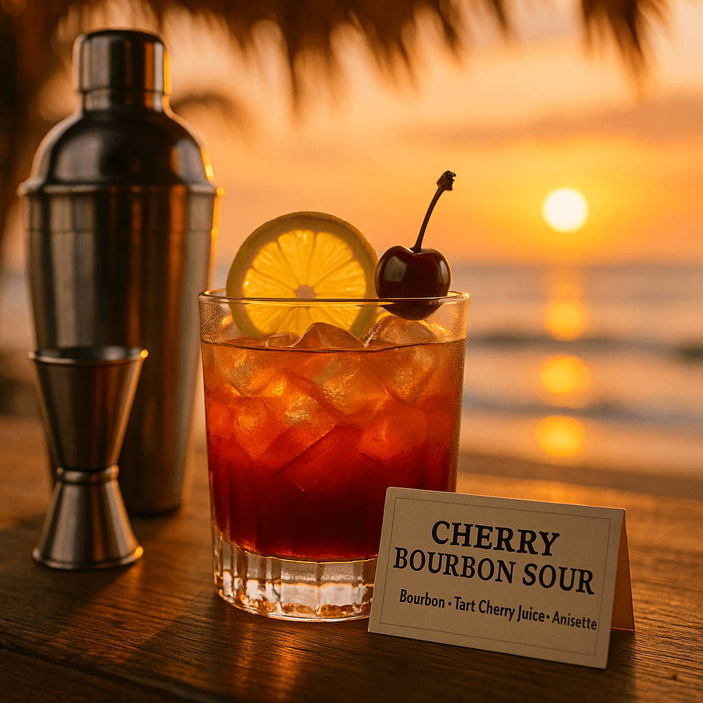 Cherry Anise Sour Twist