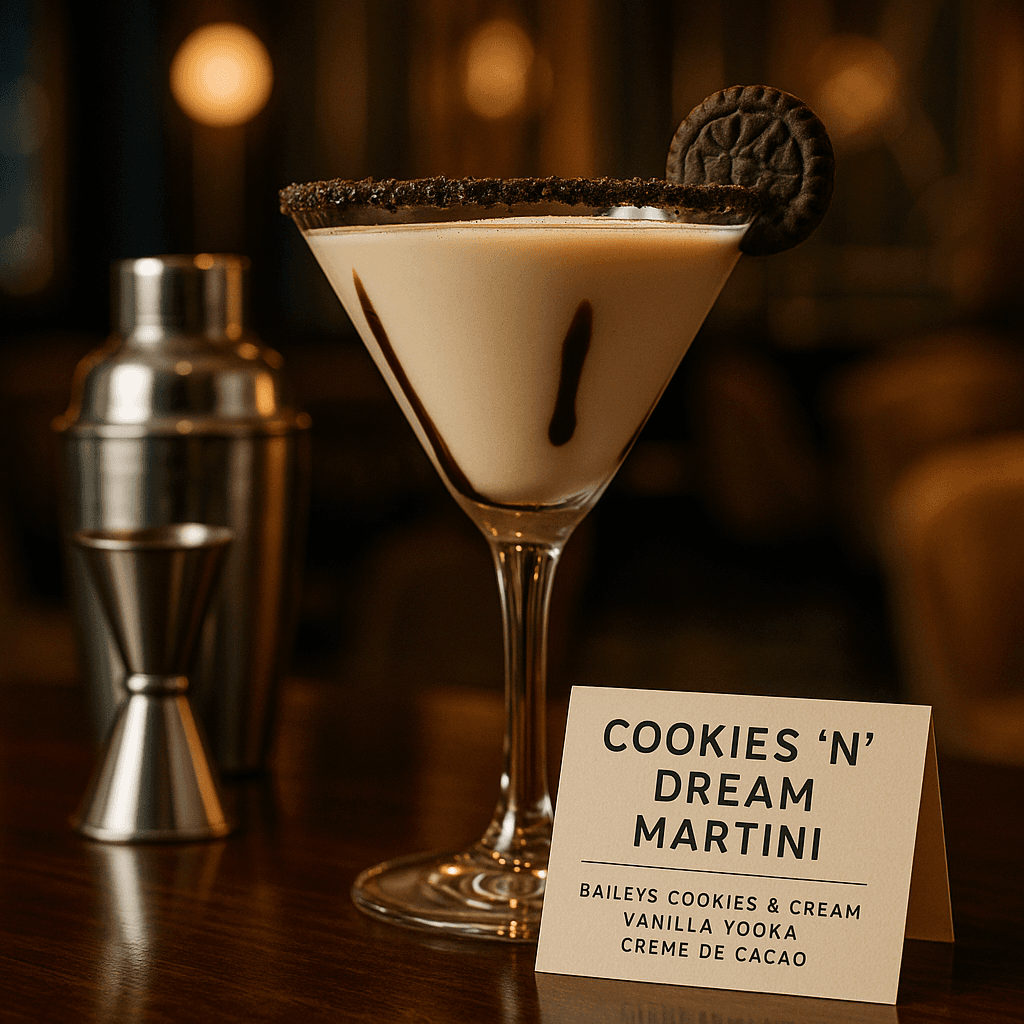 Cookies 'n' Dream Martini