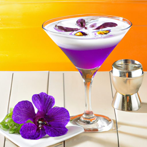 Crème de violette is a sweet and floral