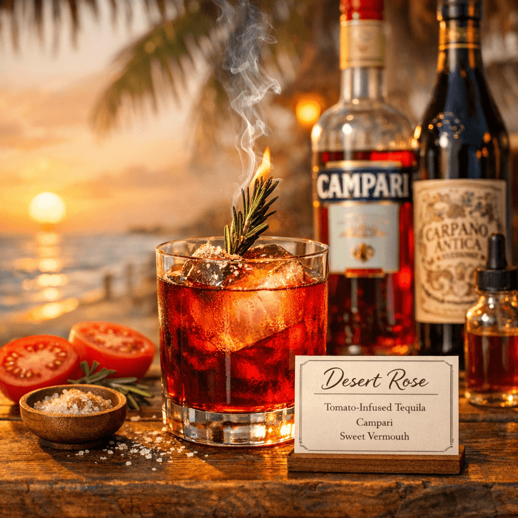 Desert Rose Negroni