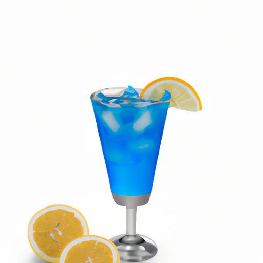 Festive Blue Parade Cocktail