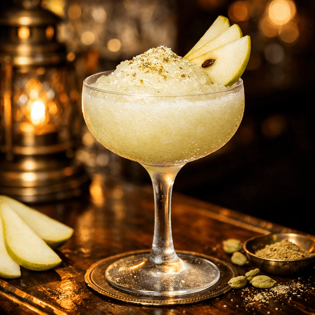 Frosted Pear & Cardamom Crush