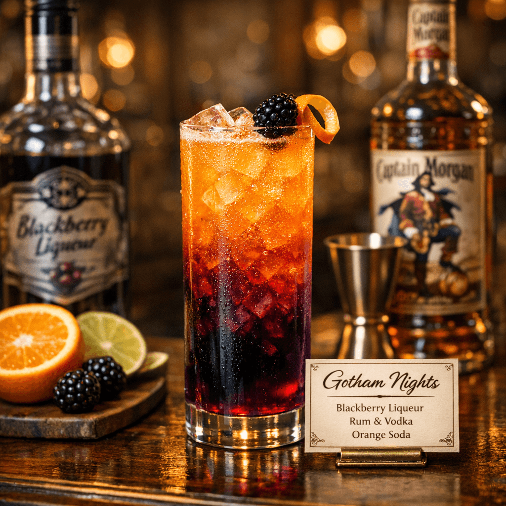 Gotham City Iced Tea