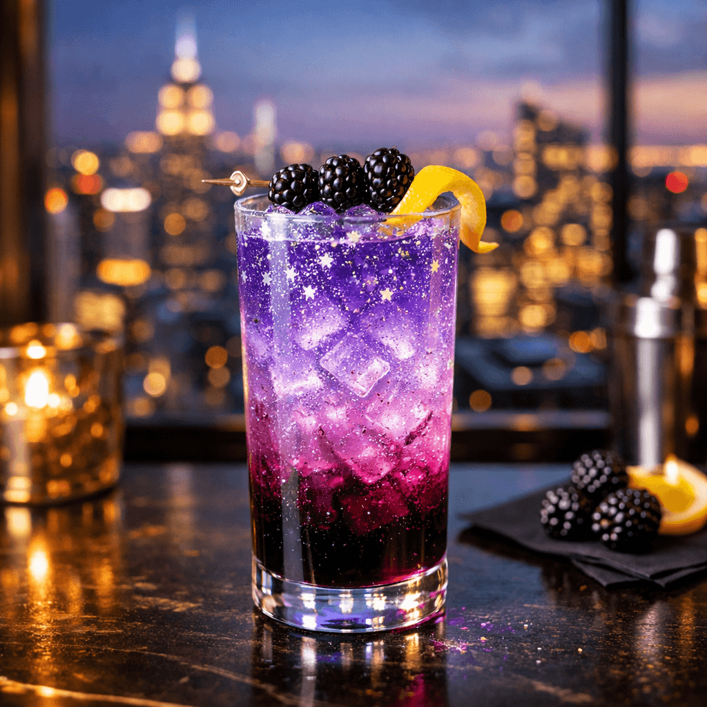 Midnight Purple Love (BTS Inspired Cocktail)