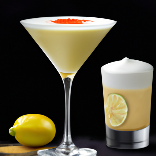 Pisco Sour Martini