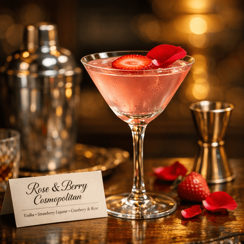 Rose & Berry Cosmopolitan