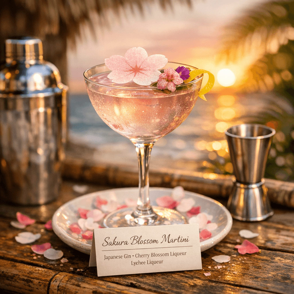 Sakura Breeze Martini