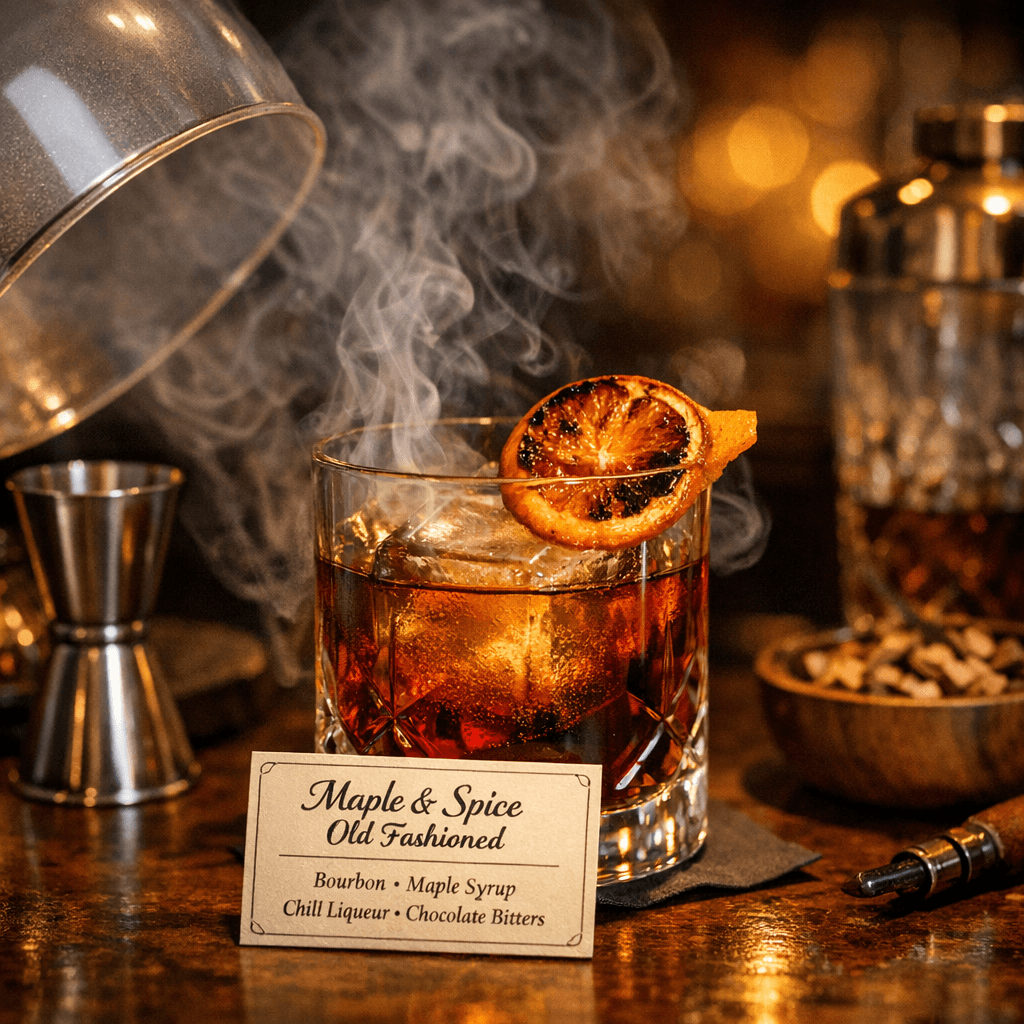 Smoked Maple Misfit Old Fashioned