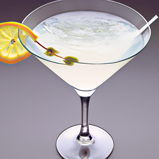 The Elderflower Martini
