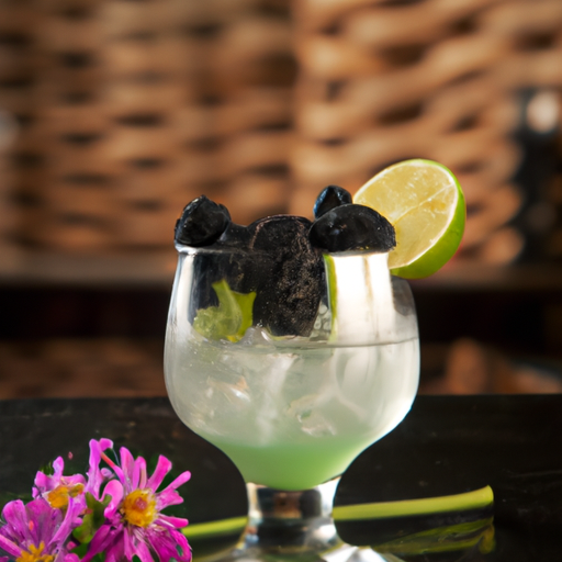 The Enchanting Blackberry Absinthe Rum Cocktail