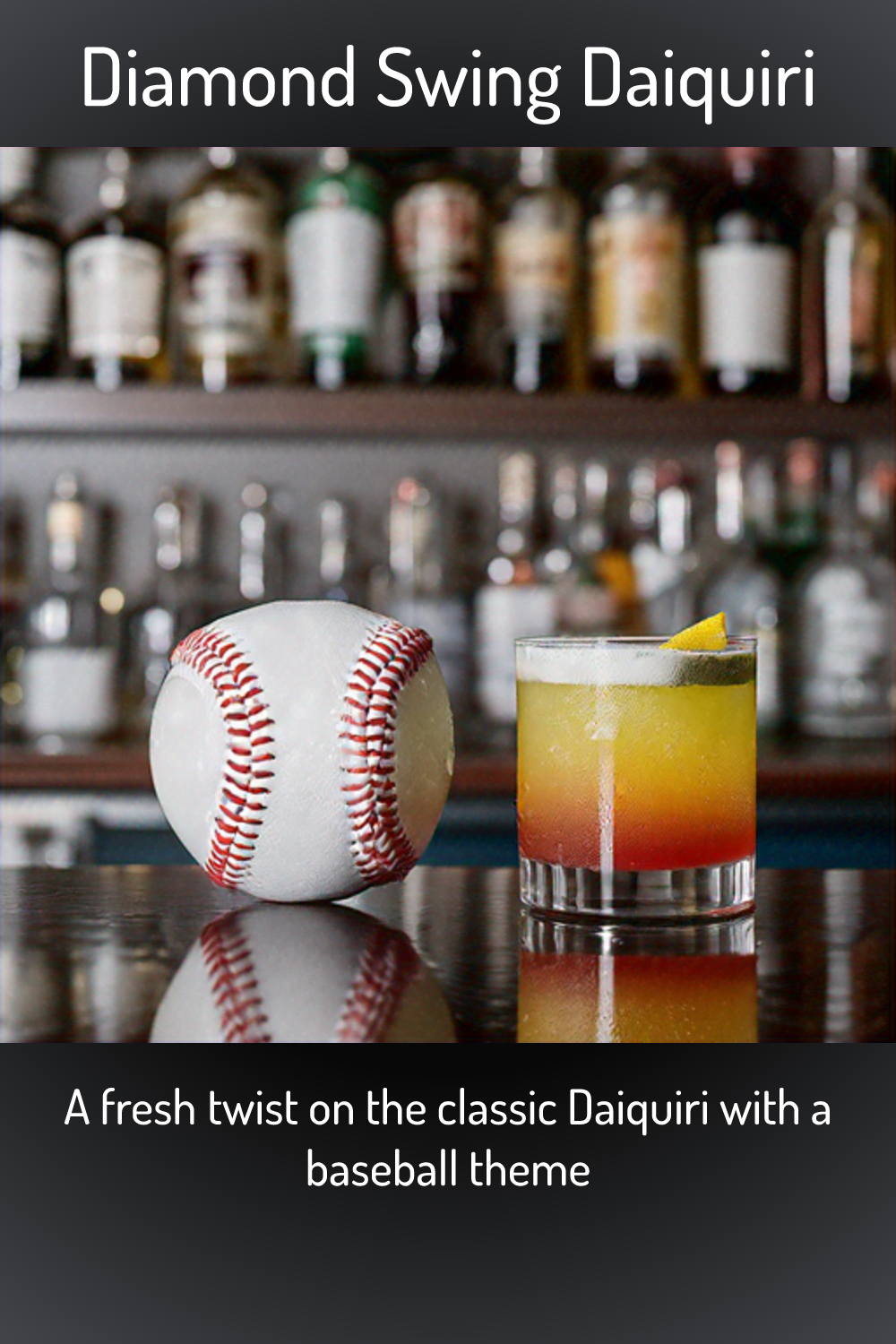 Diamond Swing Daiquiri, A fresh twist on the classic Daiquiri with a