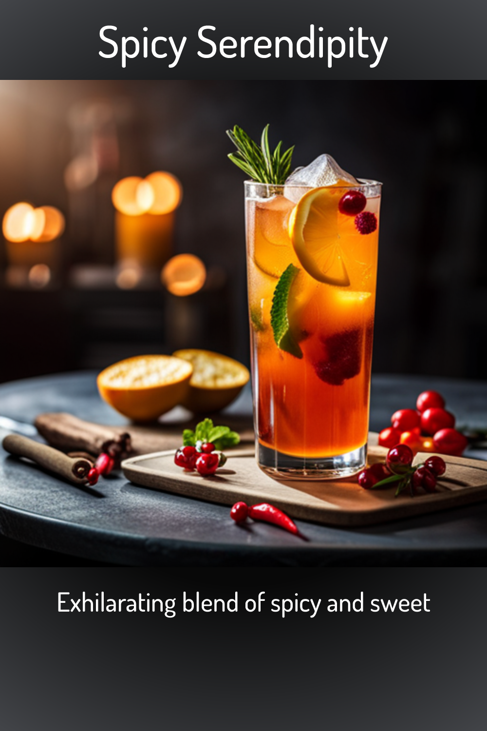 Spicy Serendipity, Exhilarating blend of spicy and sweet