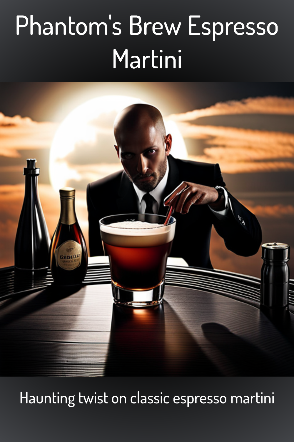 Phantom's Brew Espresso Martini, Haunting twist on classic espresso martini