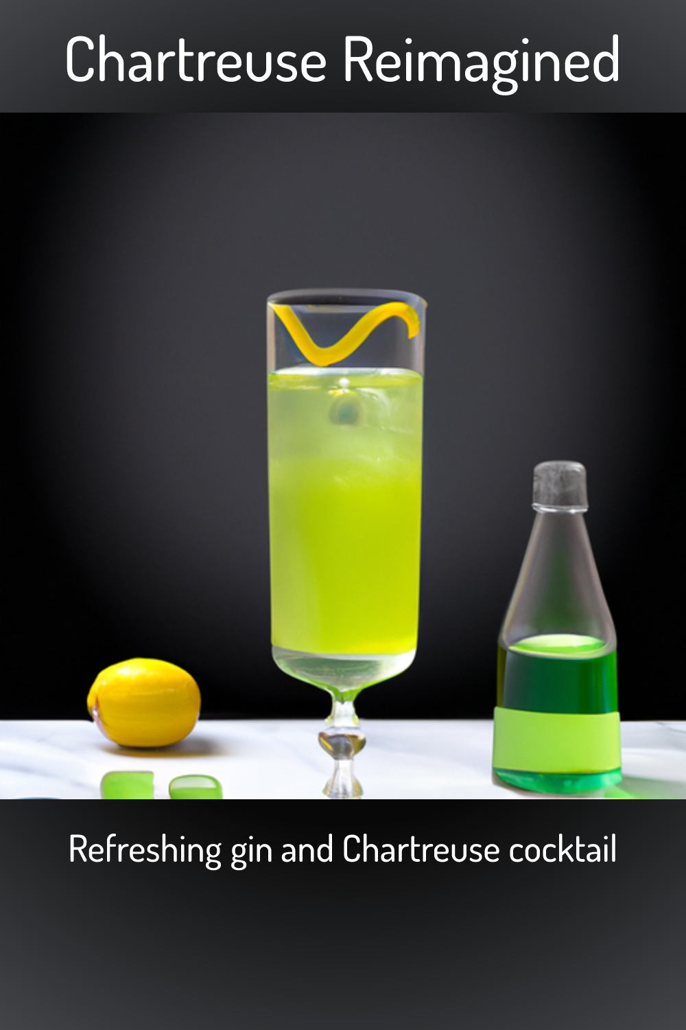 Chartreuse Reimagined, Refreshing gin and Chartreuse cocktail