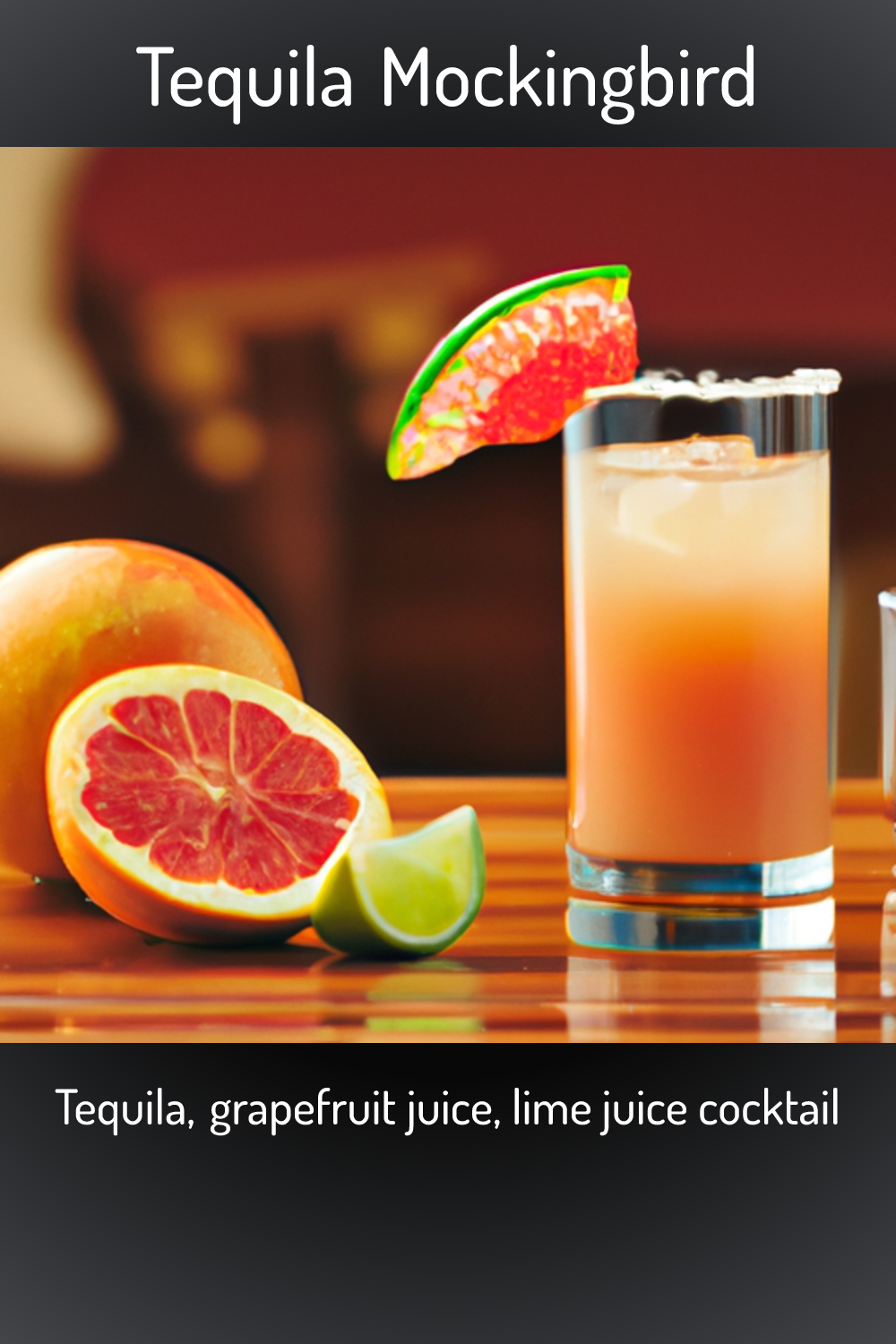 Tequila Mockingbird, Tequila, grapefruit juice, lime juice cocktail