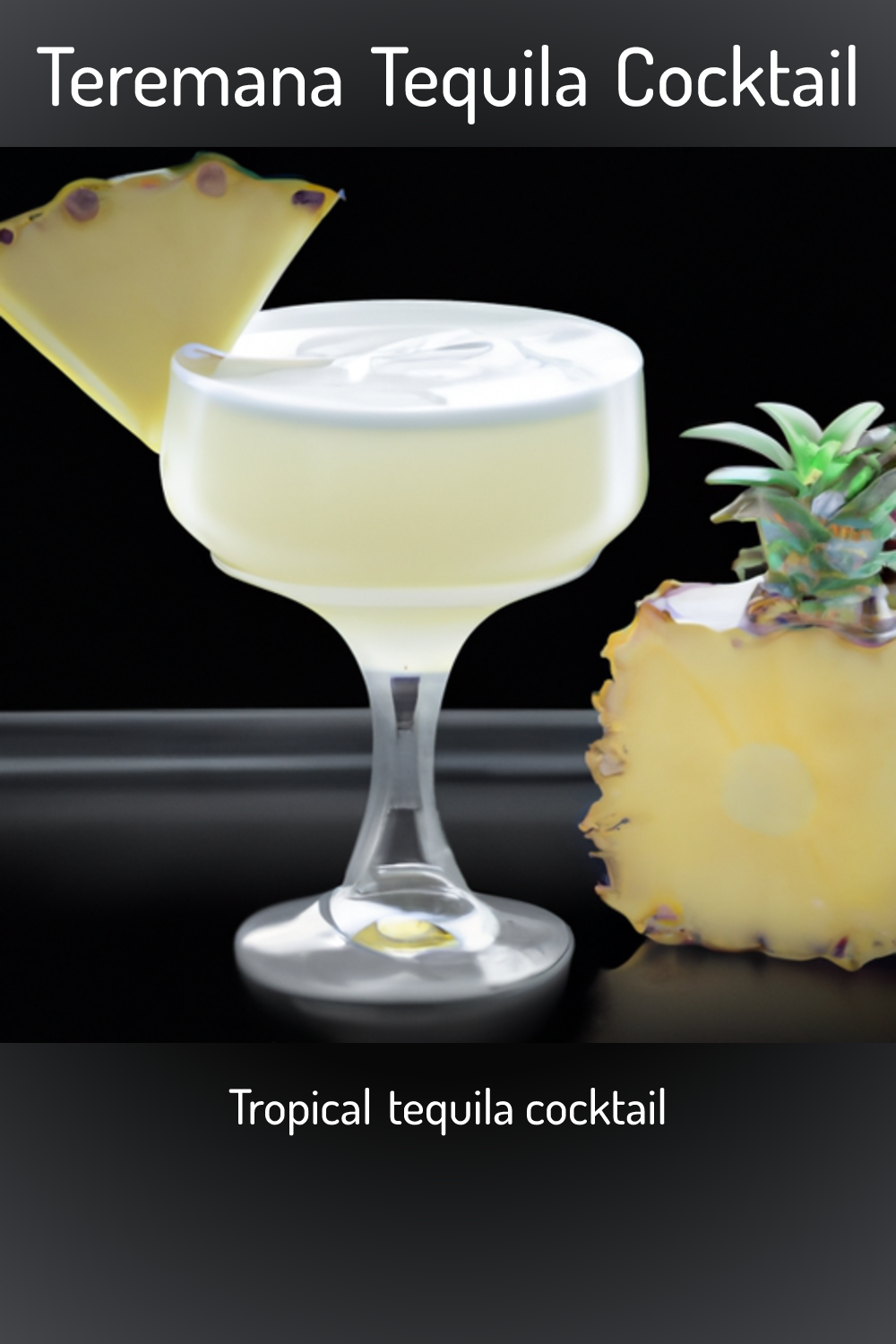 Teremana Tequila Cocktail, Tropical tequila cocktail